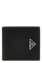 PRADA Logo Leather Wallet