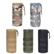 Molle Bottle Holder Bag Adjustable Webbing Water Bottle Holder Bag Drawstring