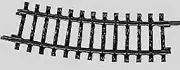 Marklin 2223 HO Scale K Track 14-1/8 R15 (1)