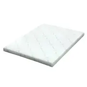 Bedding Cool Gel Memory Foam Mattress Topper w/Bamboo Cover 8cm - Double