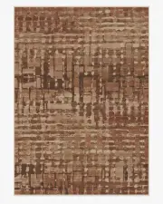 305' x 425' | Machine Washable Runner Rug | Kid & Pet Friendly | Indoor Rug | Brooklyn Copper Clay Flatwoven Rug by Architectural Digest | Ruggable