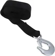 Sturdy Marine Winch Strap 4.7cm Wide with Ratchet Tie-down Straps Safe for Trucks Vehicles