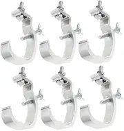 JOINPAYA 6pcs Aluminum Lamp Hooks Stage Lighting Truss Clamps Hanging Lamp Hooks