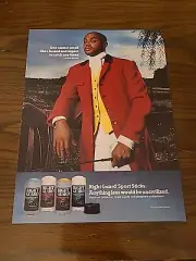 Vintage 1991 Charles Barkley Right Guard Print Ad Genuine Magazine Advertisement