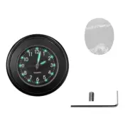Luminous Quartz Clock Waterproof For Motorcycle Handlebar Watch E Clock