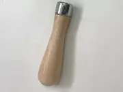 GROBET LUTZ SKROO-ZON WOOD FILE HANDLE #4 FOR 6"-8" FILES SELF THREADING USA