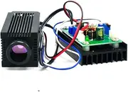 Focusable 808nm 1.6W Near Infrared Laser Diode Spot Module 1600mW Infrared Laser Module 12V 33x80mm