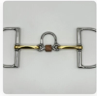 KCH Custom D Ring Teardrop Derby Bit High Port Roller 4”-6”