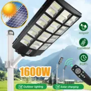 1152 LED Solar PIR Motion Sensor Wall Light Outdoor Street Garden Security Lamp