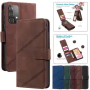 For Samsung A12 A32 A52 A72 5G A21S A51 A71 Case Leather Wallet Card Flip Cover