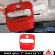 Front Reading Lamp Frame Cover Trim Fit For Mercedes Benz SMART 15~18 Bright Red (for: Smart)