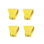 Compatible Ink Cartridges for HP 02 Yellow use with HP C7283 C7288 C8150 - 4PK