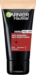 Garnier Charcoal Peel-Off Anti-Blackhead Face Mask for Blemished Skin Clear