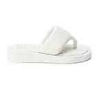 BEACH by Matisse Izzie Platform Flip Flops Womens White Casual Sandals IZZIE-158