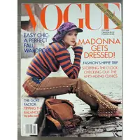 在飛比找蝦皮購物優惠-經典封面 Madonna Vogue 雜誌 1996年 10