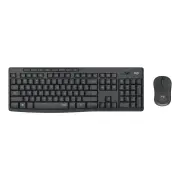 Logitech MK295 Silent Wireless Keyboard & Mouse Combo - Black