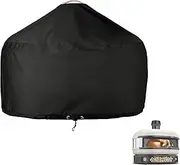 Pizza Oven Cover for Gozney Dome,Heavy Duty 600D Waterproof Cover for Dome Pizza Oven,Black