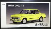 BMW 2002 L Tii Yellow E10 1/18 Diecast AUTOart 70508 full OPENINGS n kyosho