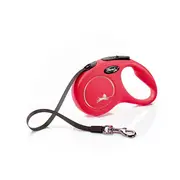 Flexi Classic Tape Retractable Dog Lead Red 5m
