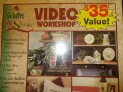 VINTAGE, PLAID FOLKART ONE STROKE VIDEO WORK SHOP