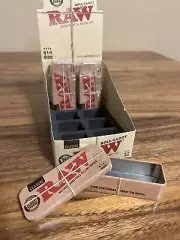 Raw Metal Pre-Roll Tin
