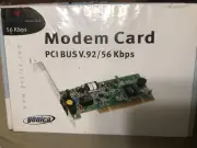 Genica 56K V.92 PCI DATA/FAX MODEM CARD A-1801 NEW IN BOX