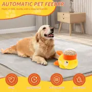 Interactive Dog Puppy Slow Feeder Automatic Duck Shape Puppy Food Toy Dog xiugr