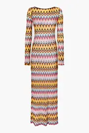 LACE LONG COVER UP