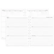 2025 TUL Discbound Weekly/Monthly Planner Refill Pages, Letter Size, Jan-Dec