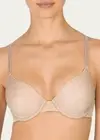 New NATORI 736046 Light Mocha Element Full Fit Memory Convertible Bra Size 32G