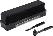 Record Cleaning Brush Kit with Velvet Surface Gentle and Effective Thorough Cleaning Compact and Portable Versatile Usage for Records CDs DVDs, WALFRONTvckeguty81