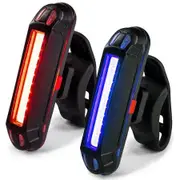 Bike Light,High Lumens Super Bright Bicycle Light,6+4 Modes USB Rechargeable Bike Headlight & Tail Light Set,Waterproof Safety Bike Front & Rear Light (2 pack)