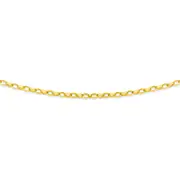 9ct Gold 55cm Solid Belcher Chain