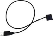 5V Computer USB to 15Pin SATA Female Hard Drive Power Cable External Converter for 2.5 Inch HDD SSD(30cm)
