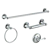 4 Piece Towel Bar Set Bath Accessories Bathroom Hardware