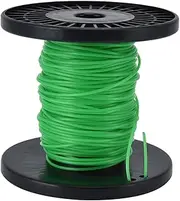 2mm String Trimmer Line, Lawn Trimmer Wire Mowing Machine Accessories Round Grass Trimmer Line, Grass Cutter String Green Lawn Mower Line(50m)