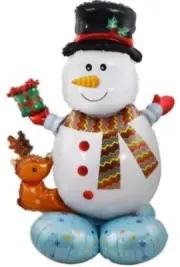 40" in Balloon Christmas Snowman Inflatable For Birthday Party Decorations gift