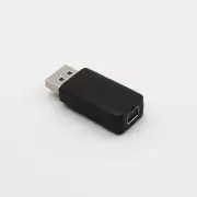 1pcs DP Displayport Male To Mini DisplayPort Female Port Convertor Adapter Black