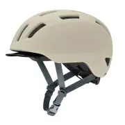 Smith Transit MIPS Commuter Bike Helmet Adult Medium (55-59 cm) Matte Chalk New