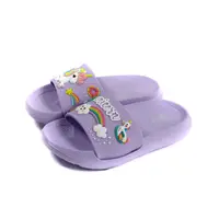 在飛比找Yahoo奇摩購物中心優惠-彩虹獨角獸 戶外拖鞋 粉紫色 中童 童鞋 ARDS30607
