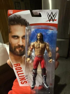 SETH ROLLINS - WWE Mattel Basic Series 116 Wrestling IN HAND*