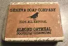 BAR OF SOAP ALMOND OATMEAL SOOTHING UNSCENTED 100% ALL NATURAL GENEVA COMPANY