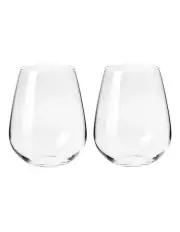 [Krosno] Duet Stemless Wine Glass 500ml Set of 2 Gift Boxed