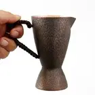 Copper Tea Kettle 350 ml Sturdy Kungfu Tea Pot for Restaurant Hiking Camping