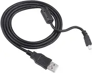 [Meiso] Replacement UC-E6 UC-E23 UC-E17 USB Cable Photo Transfer Cord Compatible with Nikon Digital Camera SLR DSLR D3200 D3300 D750 D5300 D7200 Coolpix L340 L32 A10 P520 P510 P500 S9200 S6300 More