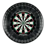 Pro Star Dart Board + BLACK Dartboard Surround + Target Corona Light + Darts
