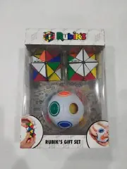 Rubik’s Gift Set 3 Puzzles Fidget Fun 2 Rubik’s Magic Star & Rainbow Ball Toyzon
