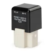 12V 90987-02010 156700-0060 Car Relay Assembly Switch for XB 12V Black