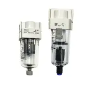 A● SMC AFD40-04-A - Micro Mist Separator - 1/2 BSPT Port, Drain Type: Manual