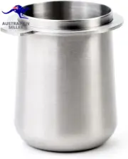 | 54Mm Dosing Cup | Brushed Silver | 100% Stainless Steel | Espresso Coffee Dosi